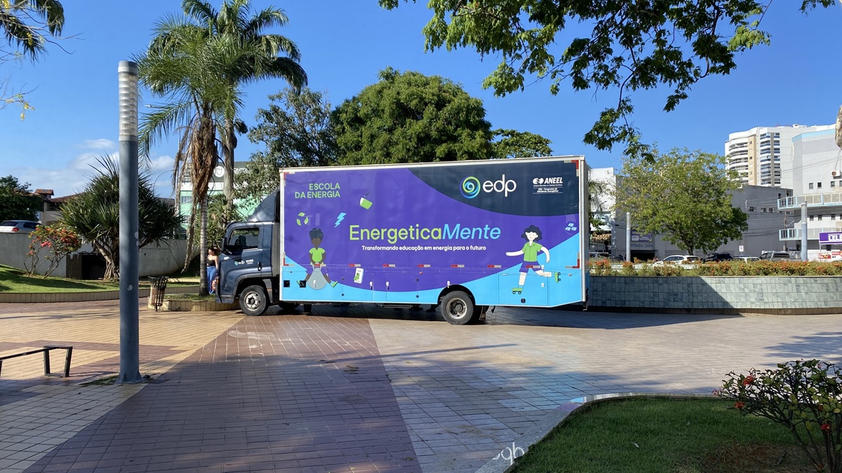 Guarapari recebe caminhão da EDP com atividades interativas e gratuitas