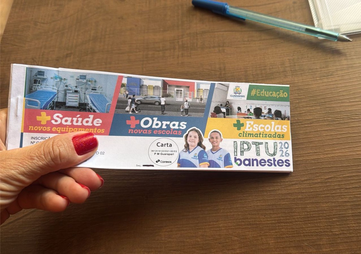 IPTU de morador sofre aumento de 866% em 2026; valores mais caros causam indignação em Guarapari
