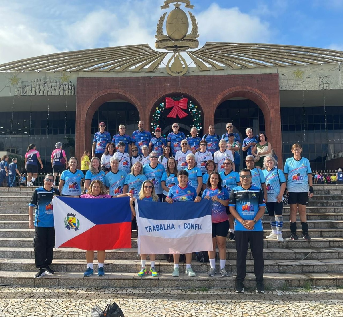 Equipes do vôlei adaptado de Guarapari participam de competição nacional