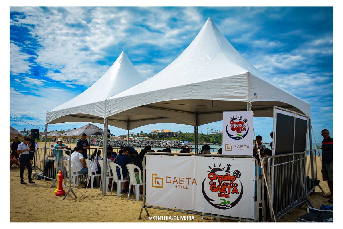 Guarapari: Circuito de Verão Gaeta Hotel recebe copa de futevôlei