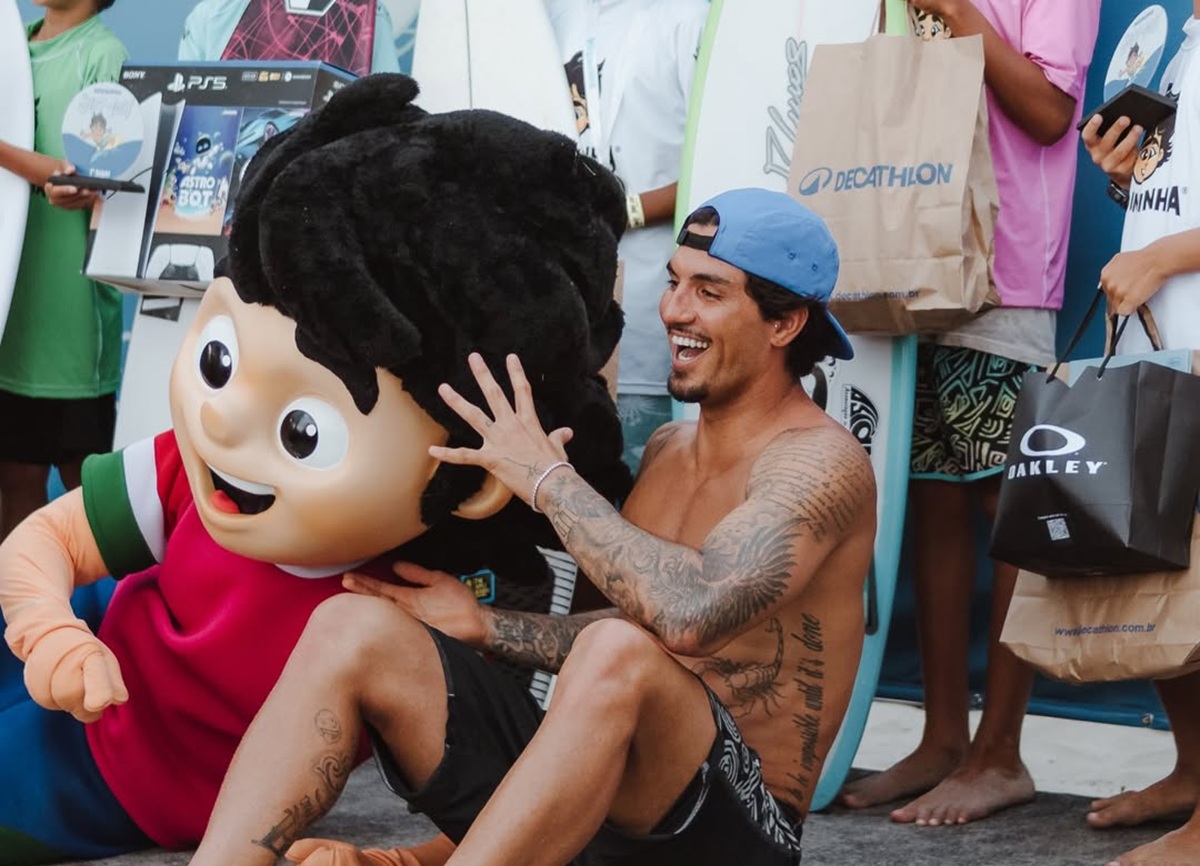 Gabriel Medina promove evento infantil de surf em Guarapari na próxima semana