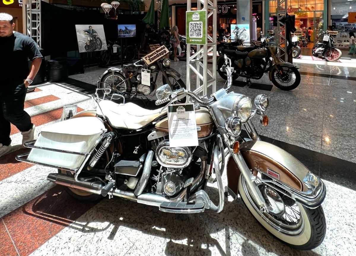 Guarapari recebe exposição sobre história das motocicletas