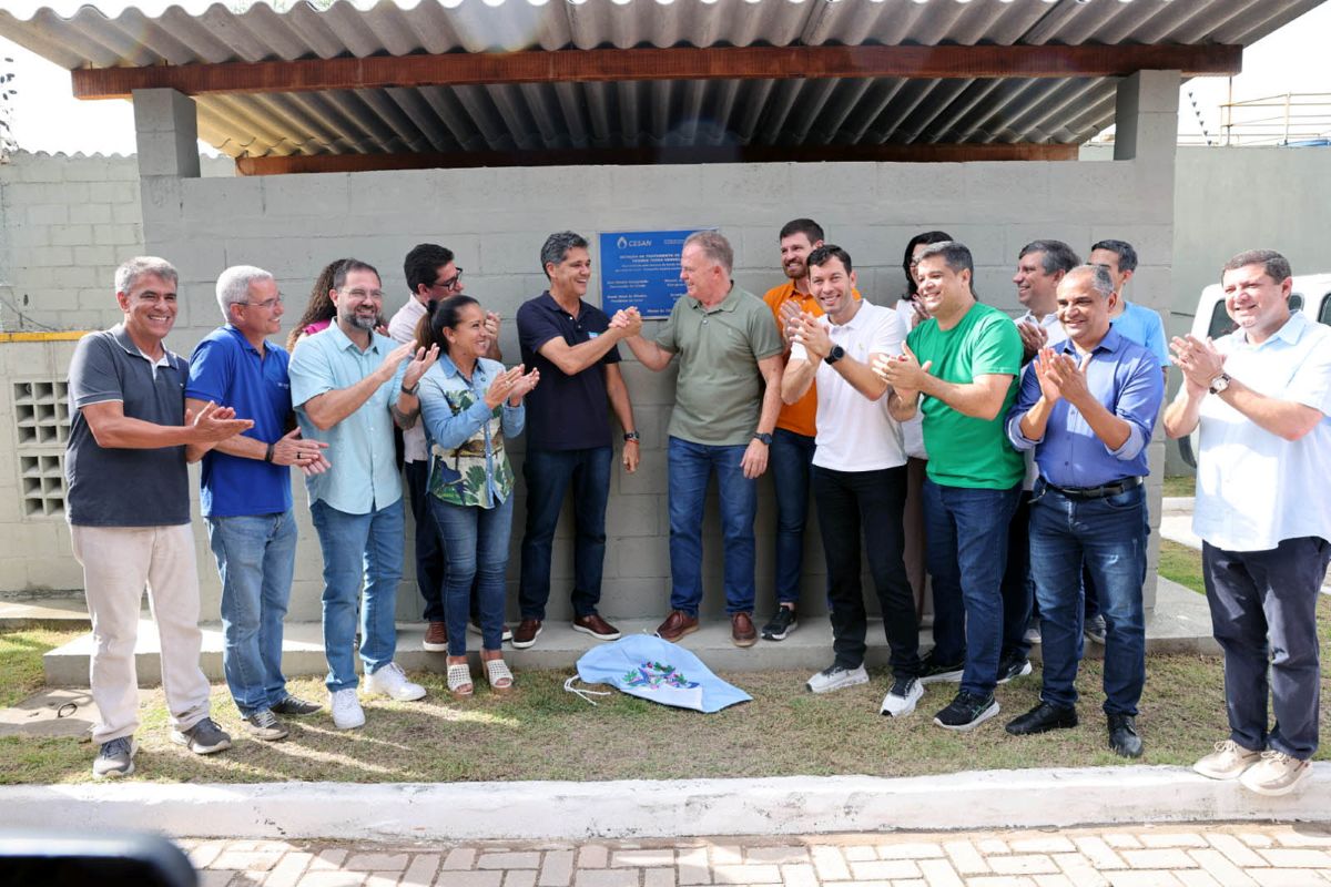 Cesan inaugura primeira Estação de Tratamento de Esgoto sustentável do ES