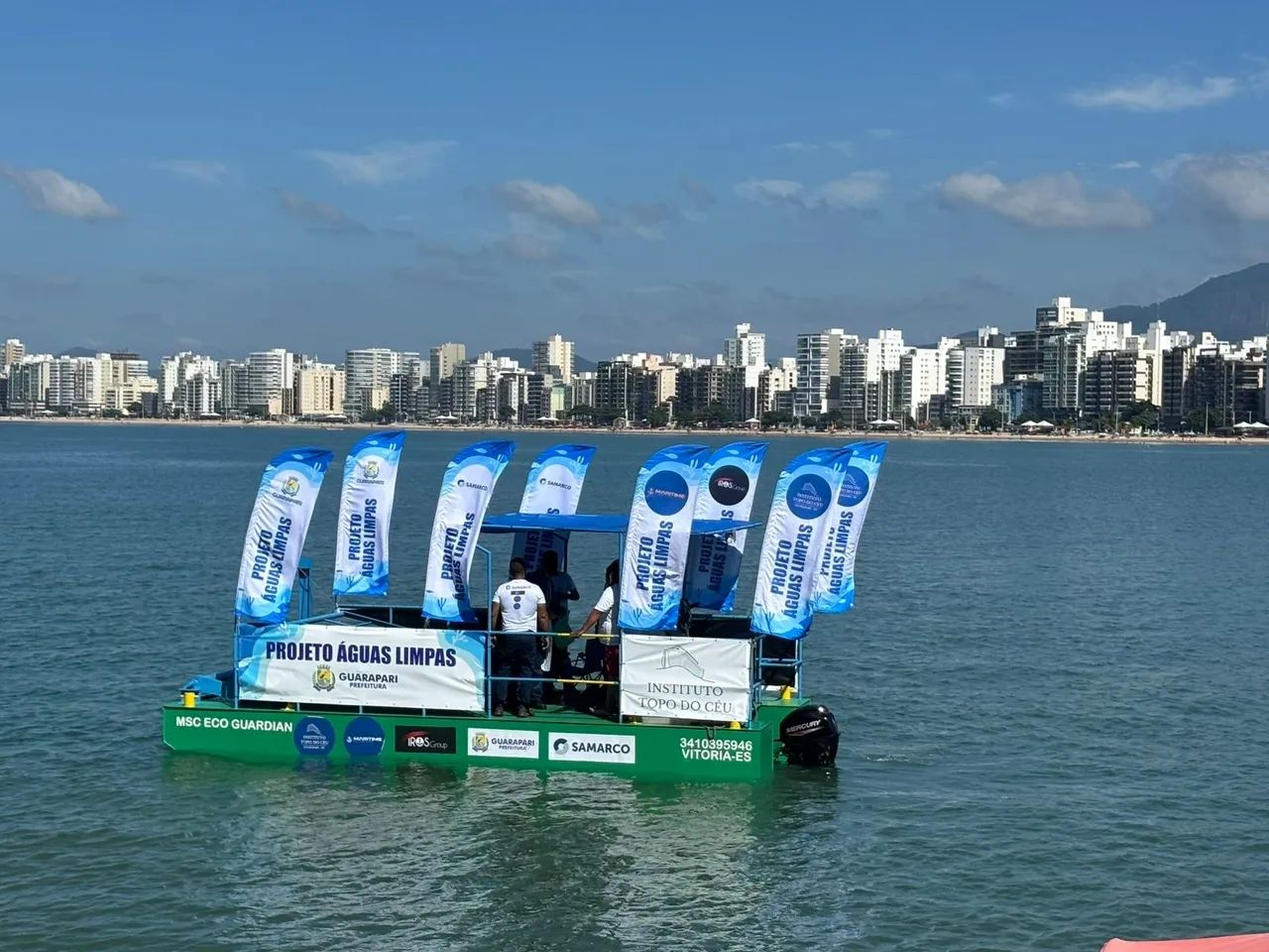 Projeto vai coletar resíduos e preservar a biodiversidade marinha em Guarapari