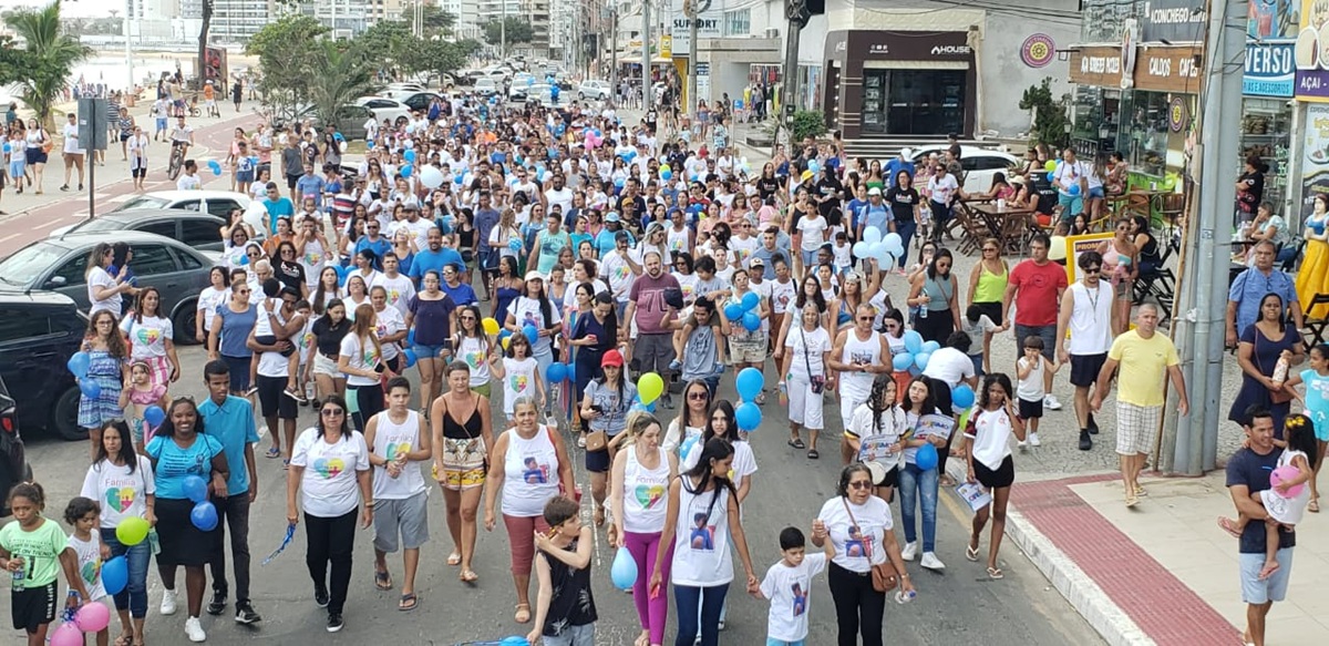 Caminhada reforça debate sobre autismo em Guarapari neste domingo (12)